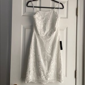 Lulus White Lace Dress